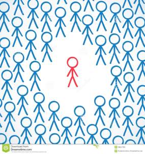 conceptual-individual-surrounded-crowd-vector-illustration-one-highlighted-other-stick-figures-38557336.jpg
