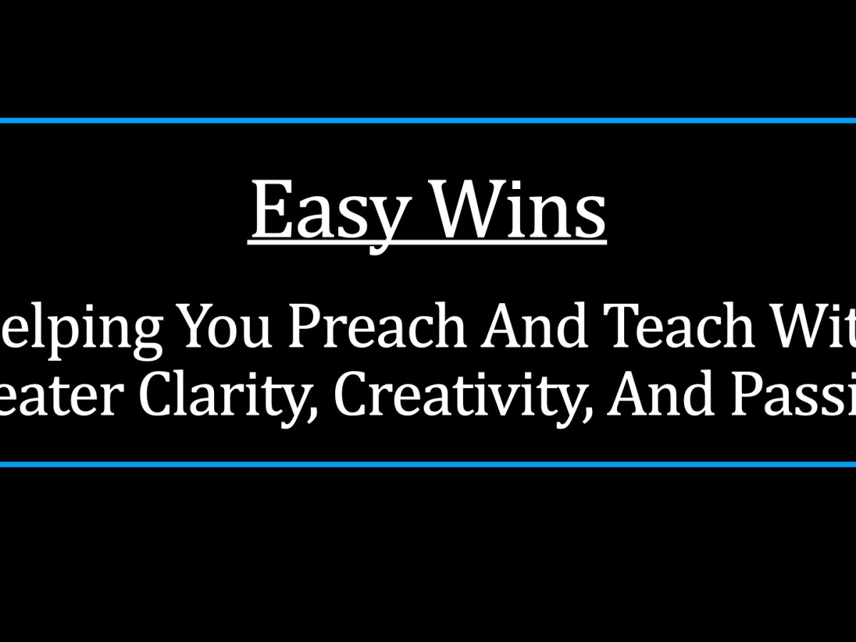 Easy Wins – Asking&nbsp;Questions